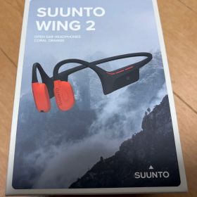 【未使用・開封のみ】SUUNTO WING 2 骨伝導イヤホン コーラルオレンジ