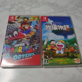 スーパーマリオ オデッセイ & ドラえもん のび太の牧場物語 セット