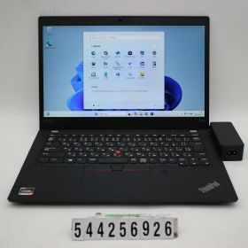Lenovo ThinkPad X395 Ryzen 5 PRO 3500U 2.1GHz/8GB/256GB(SSD)/13.3W/FHD(1920x1080)/Win11 白シミあり【中古】【20250710】