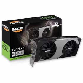 【10%ポイント・要エントリー】ELSA INNO3D GeForce RTX 5060 Ti 16GB TWIN X2 グラフィックボード｜GD5060T-16GERX2
