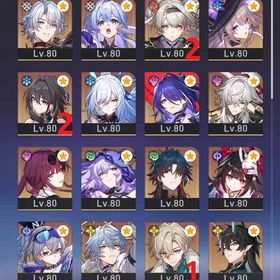 【引退アカウント】ホタル2凸+餅 メェイ2凸 キャストリス+餅 キュレネ ヒアンシー トリビー1凸 | 崩壊スターレイル(崩スタ)のアカウントデータ、RMTの販売・買取一覧