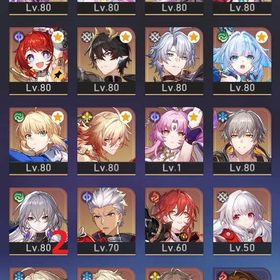 【PU40/90】キャストリス+餅 長夜月+餅 キュレネ ヒアンシー+餅 ファイノン ケリュドラ | 崩壊スターレイル(崩スタ)のアカウントデータ、RMTの販売・買取一覧