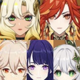⭐️激安(原神）💫★5×5シロネン+マーヴィカ ➕雷電將軍➕楓原万葉➕ナヒーダ | 原神のアカウントデータ、RMTの販売・買取一覧