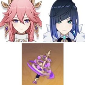 即対応|夜蘭+神楽の真意+ジン+四風原典+夢見月瑞希+八重神子1凸+七七|引退垢 | 原神のアカウントデータ、RMTの販売・買取一覧