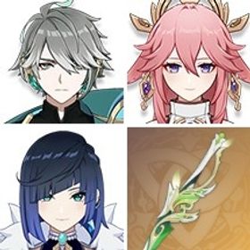 即対応|八重神子+七七+アモスの弓+萃光の裁葉+夢見月瑞希+アルハイゼン+夜蘭|引退垢 | 原神のアカウントデータ、RMTの販売・買取一覧