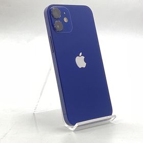 アップル(Apple)の【全額返金保証】【最速発送】Apple iPhone iPhone 12 mini 128GB ブルー docomo SIMフリー 動作確認済(スマートフォン本体)