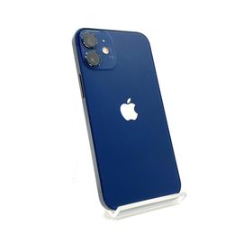 アップル(Apple)の【全額返金保証】【最速発送】Apple iPhone iPhone 12 mini 128GB ブルー docomo 動作確認済(スマートフォン本体)