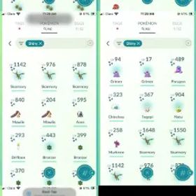 💥 【40名 LV】 🔥 2.1Mダスト |⚡️ 46倍 色違い |⚡️チームなし |