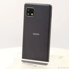 【中古】SHARP(シャープ) AQUOS sense4 basic 64GB ブラック A003SH Y!mobile 【276-ud】