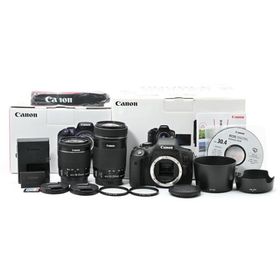 ＜美品＞Canon EOS Kiss X8i ダブルズームキット｜シャッター数1273枚｜レンズ2本美品｜初心者向け高性能一眼レフ