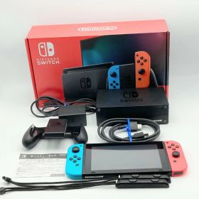 中古 Nintendo Switch Joy-Con(L) ネオンブルー/(R) ネオンレッド
