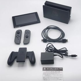 【中古】Nintendo Switch Joy-Con グレー バッテリー長持ちタイプ