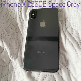 アップル(Apple)のiPhone X本体 256GB SpaceGray SIMフリーシンガポール版(スマートフォン本体)