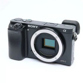 【中古】 《良品》 SONY α6000ボディ ILCE-6000 ブラック 【液晶モニター部品交換/各部点検済】 [ デジタルカメラ ]