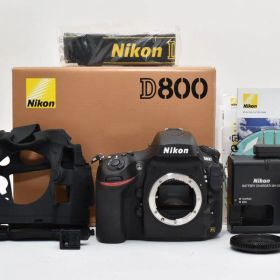 ★極上品★★《ショット数6,908回》ニコン NIKON D800 ボディ ラバーカバー付き★ YMA9017＃46