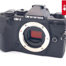 【中古】 【良品】 OM SYSTEM OM-5 Mark II ボディ ブラック 【ミラーレス一眼】 【6ヶ月保証】