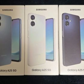 未開封★Samsung Galaxy A25 5G SIMフリーの3台セット！