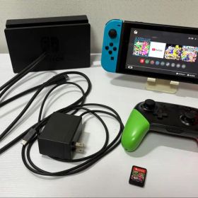 s*i様 任天堂スイッチ 実働確認 プロコントローラー、スプラトゥーン2ソフトセ