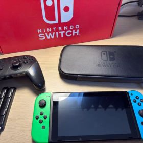 nintendo switch マイニンテンドー プロコン ケース付き