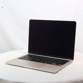 〔中古品〕 MacBook Air 13.6-inch Early-2024 MXCU3J／A Apple M3 8コアCPU_10コアGPU 16GB SSD512GB スターライト 〔15.7 Sequoia〕【344】