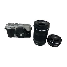 OLYMPUS PEN E-P7 ミラーレス一眼 M.ZUIKO DIGITAL 14-42mm F3.5-5.6 40-150mm F4-5.6 タブルレンズキット 中古 美品 S10631018