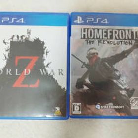 [PS4] World War Z + Homefront The Revolution - ワールド ウォーZ + ホームフロント ザ レボリューション ゲームソフト2本セット