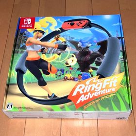 ニンテンドースイッチ(Nintendo Switch)の【動作良好 綺麗】 Switch リングフィットアドベンチャー セット 外箱付き(家庭用ゲームソフト)