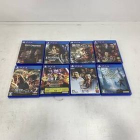 07w41820★1円～ PS4 ゲームソフト 8本 まとめ 動作品 進撃の巨人 ロストジャッジメント 龍が如く6 ワンピースオデッセイ 中古品