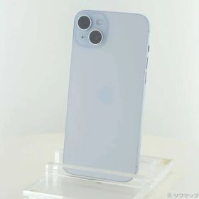 〔中古品〕 iPhone15 Plus 128GB ブルー MU0D3J／A SIMフリー【262】