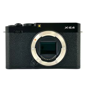 富士フイルム FUJIFILM X-E4 ボディ ブラック デジタル ミラーレス 一眼カメラ 【中古】