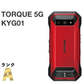 【美品】TORQUE 5G KYG01 au SIMロック解除済み レッド[B86MSR]