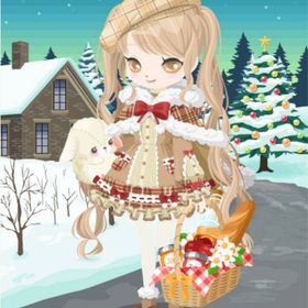 スノークリスマス リボンワンピ ベージュ 2点セット | ニコッとタウン(ニコタ)のアカウントデータ、RMTの販売・買取一覧