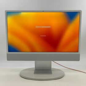 動作確認済み iMac Retina 4.5K 24インチ (Mid 2021) Apple M1 8コア/7コアGPU/8GB/SSD 256GB シルバー MGTF3J/A