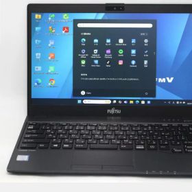 中古 フルHD 13.3インチ Fujitsu LIFEBOOK U938S Windows11 七世代Core i5-7300U 8GB 爆速256GB-SSD 無線 Office付き Win11【中古ノートパソコン 中古パソコン 中古PC】送料無料 あす楽対応 即日発送（Windows10も対応可能 Win10）