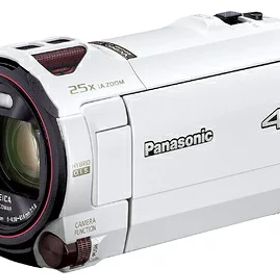 【中古】 パナソニック 4K ビデオカメラ VX992M 64GB 光学20倍ズーム ピュアホワイト HC-VX992M-W