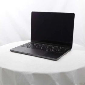 【中古】Apple(アップル) 〔展示品〕 MacBook Pro 14.2-inch Late-2024 MW2U3J／A Apple M4 10コアCPU_10コアGPU 16GB SSD512GB スペースブラック 〔15.3 Sequoia〕 【258-ud】