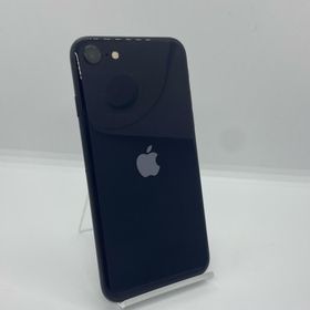 アップル(Apple)の【全額返金保証】【最速発送】Apple iPhone iPhone SE（第3世代） 64GB ブラック Softbank SIMフリー 動作確認済(スマートフォン本体)