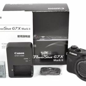 ★元箱付！Canon キャノン PowerShot G7 X Mark II デジタルカメラ 美品！★