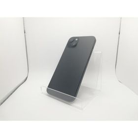 【中古】Apple 楽天モバイル 【SIMフリー】 iPhone 15 Plus 128GB ブラック MU083J/A【川崎駅前】保証期間１ヶ月【ランクC】