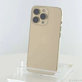 〔中古品〕 iPhone13 Pro 128GB ゴールド MLUH3J／A SIMフリー【258】