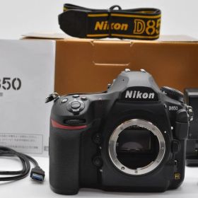 ＜極上美品!!＞ Nikon ニコン D850 ボディ ※ショット数、４１０７回※ ♪あるとうれしい元箱＆説明書付き♪