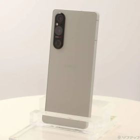 〔中古品〕 Xperia 1 V 512GB プラチナシルバー XQ-DQ44-S3JPCX0 SIMフリー【377】