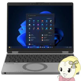 【12/5は期間限定クーポン発行】ノートパソコン Panasonic パナソニック Let’s note SR バッテリー軽量モデル 12.4型 SSD512GB カームグレイ CF-SR4GDTCR【KK9N0D18P】