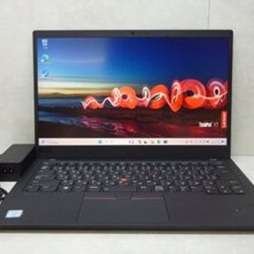 ☆1円☆第8世代☆Thinkpad X1CARBON 20QE-S21700 7th☆高解像度☆Core i5 1.60GHz/8GB/SSD256GB/無線/WWAN/カメラ/Office/Win11 DtoD領域☆