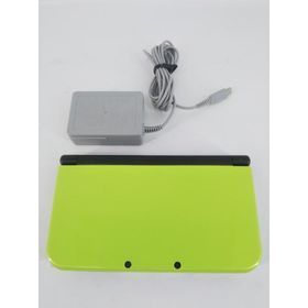 Newニンテンドー3DS LL ライム×ブラック 箱無し本体のみ 動作確認済み 充電器付き