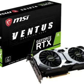 【中古】 MSI GeForce RTX 2080 VENTUS 8G グラフィックスボード VD6833