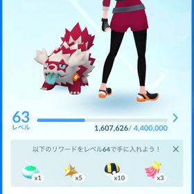 TL63引退垢 | ポケモンGOのアカウントデータ、RMTの販売・買取一覧