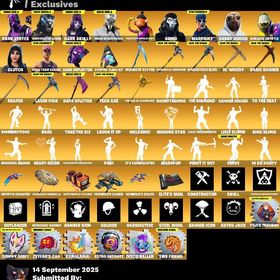 ❗️急遽お金が欲しいので破格で売ります❗️🍀ダクスカ・エモ強🍀/ダクヴァ/ハンマス/ログスパ | フォートナイト(Fortnite)のアカウントデータ、RMTの販売・買取一覧