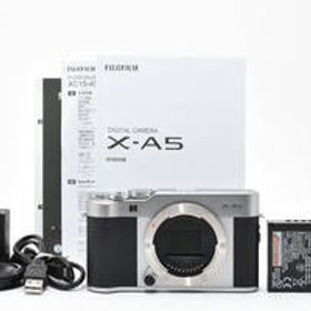 FUJIFILM ミラーレス一眼 X-A5シルバー X-A5-S