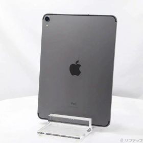 【中古】Apple(アップル) iPad Pro 11インチ 256GB スペースグレイ MU102J／A SIMフリー 【371-ud】